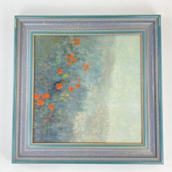 Kazimierz Wilk aliejiniais dažais ant drobės tapytas peizažas 5×43,5×43,5 cm