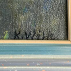 Kazimierz Wilk aliejiniais dažais ant drobės tapytas peizažas 5×43,5×43,5 cm