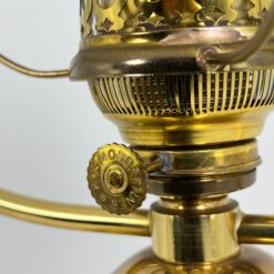 Pakabinamas žalvarinis žibalinės lempos tipo šviestuvas 26x32x103 cm