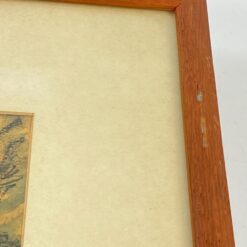 Kreidelėmis ant popieriaus pieštas peizažas Nürnberg Tratzenzwinger 1,5x42x53,5 cm