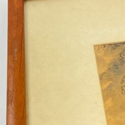 Kreidelėmis ant popieriaus pieštas peizažas Nürnberg Tratzenzwinger 1,5x42x53,5 cm