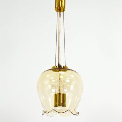 Pakabinamas šviestuvas stikliniu gaubtu 34x34x87 cm