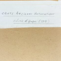 Senovinis žemėlapis “Royaume des Pays-Bas parties du Royaume de Prusse et de Hanovre” 2×31,5×24,5 cm