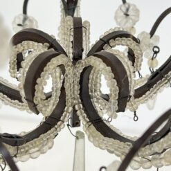 Daniškas “House Doctor” metalinis sietynas su stiklo karoliukais 35x35x123 cm