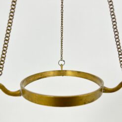 Žalvarinė pakabinama lėkštė su senovinių monetų atvaizdais 19,5×19,5×42 cm