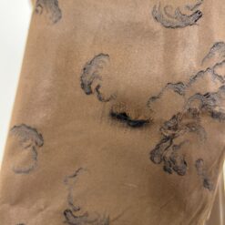 Vintažiniai trumpi karakulio kailio kailiniai su kišenėmis 55x82x6 cm