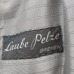 Vintažiniai natūralios odos ir lapės kailio kailiniai 60x93x11 cm