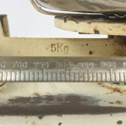 Vintažinės emaliuoto metalo svarstyklės “Adler” 18x42x16 cm