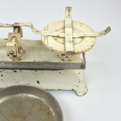 Vintažinės emaliuoto metalo svarstyklės “Adler” 18x42x16 cm