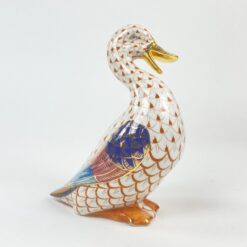 Porcelianinė anties statula 17x9x21 cm