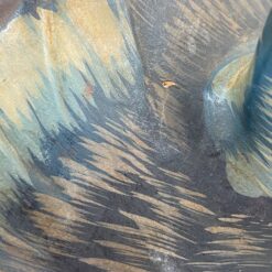 Medinė anties statula 25x11x12 cm