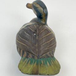 Medinė anties statula 25x11x12 cm