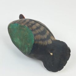 Medinė anties statula 25x11x12 cm