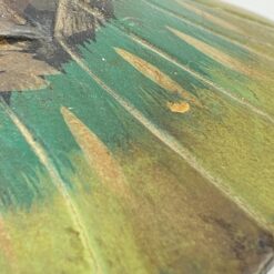 Medinė anties statula 25x11x12 cm