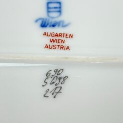 Porcelianinė “Augarten Wien” Maria Theresa serijos lėkštelė 8x14x2,5 cm