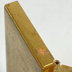 Vintažinė žalvarinė dėžutė tabletėms 3,2×5,3×1 cm