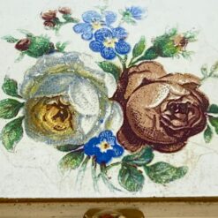 Vintažinė žalvarinė dėžutė tabletėms 3,2×5,3×1 cm