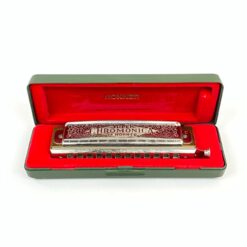 Hohner lūpinė armonikėlė "Chromonica 270" su dėklu 4x15,5x3 cm