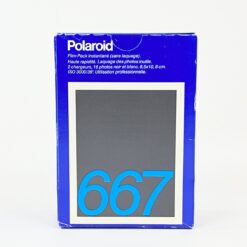 Polaroid 667 Coaterless Instant Film Black/White foto kasetės 10x14,5x5 cm