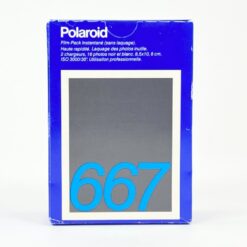 Polaroid 667 Coaterless Instant Film Black/White foto kasetės 10×14,5×5 cm