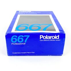 Polaroid 667 Coaterless Instant Film Black/White foto kasetės 10×14,5×5 cm
