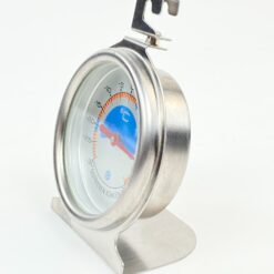 Nerūdijančio plieno šaldytuvo / šaldiklio termometras (+30/-30) 4,5x7x9 cm