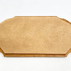 Pakabinamas veidrodis ąžuoliniame drožinėtame rėme 2,5x58x98 cm