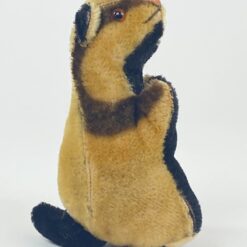 Vintažinis pliušinis žaislas “Barsukas” 11×7,5x14x5 cm