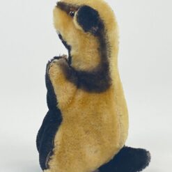 Vintažinis pliušinis žaislas “Barsukas” 11×7,5x14x5 cm