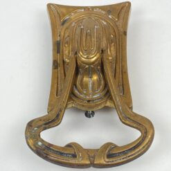 Žalvarinis durų belstukas 4,5x11x19 cm