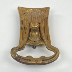 Žalvarinis durų belstukas 4,5x11x19 cm