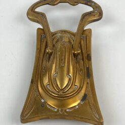 Žalvarinis durų belstukas 4,5x11x19 cm