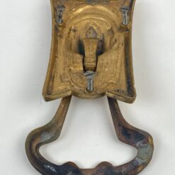 Žalvarinis durų belstukas 4,5x11x19 cm