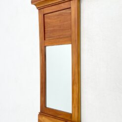 Biedermeier stiliaus veidrodis mediniame rėme 6,5x49x105 cm