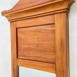 Biedermeier stiliaus veidrodis mediniame rėme 6,5x49x105 cm