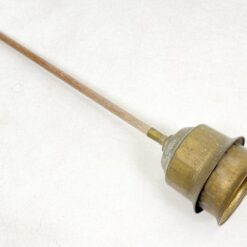 Senovinis, žalvarinis, mechaninis skalbimo presas 19x19x100 cm