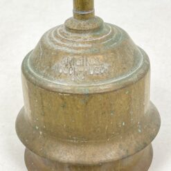 Senovinis, žalvarinis, mechaninis skalbimo presas 19x19x100 cm