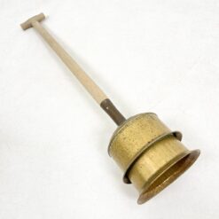 Senovinis, žalvarinis, mechaninis skalbimo presas 18x18x96 cm