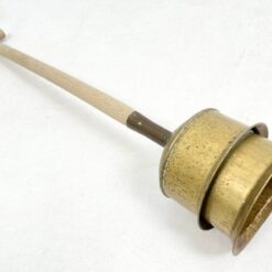 Senovinis, žalvarinis, mechaninis skalbimo presas 18x18x96 cm