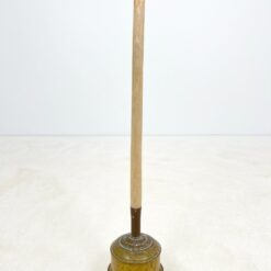 Senovinis, žalvarinis, mechaninis skalbimo presas 18x18x96 cm