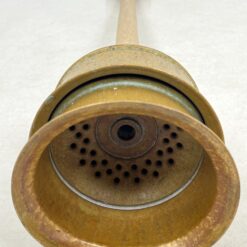 Senovinis, žalvarinis, mechaninis skalbimo presas 18x18x96 cm