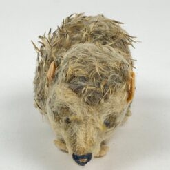 Vintažinis pliušinis žaislas “Ežiukas” 7x14x7 cm