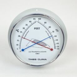 Analoginis termometras-higrometras “Thies Clima” 15x15x4 cm