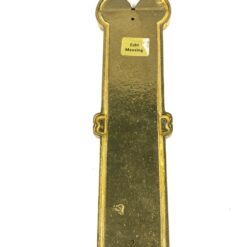 Žalvarinis sieninis termometras 1×6,5×23 cm