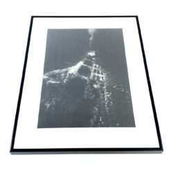 Nuskendusio laivo printas metaliniame rėme 2x33,5x43,5 cm