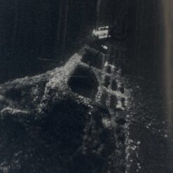 Nuskendusio laivo printas metaliniame rėme 2×33,5×43,5 cm