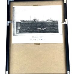 Nuskendusio laivo printas metaliniame rėme 2×33,5×43,5 cm