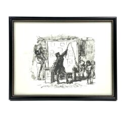 Litografija pagal Max Slevogt, jubiliejinis leidimas 1978 m. 1x24,5x19 cm