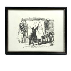 Litografija pagal Max Slevogt, jubiliejinis leidimas 1978 m. 1×24,5×19 cm