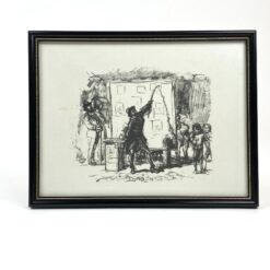 Litografija pagal Max Slevogt, jubiliejinis leidimas 1978 m. 1×24,5×19 cm